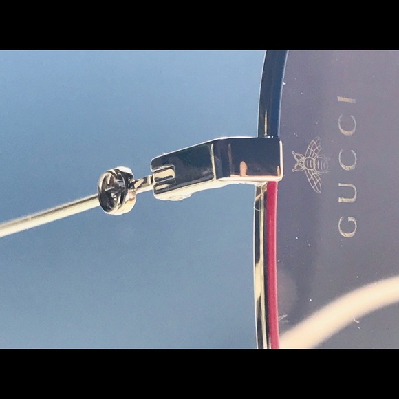 Ship Same Day Gradient Square Ladies Gg0443s 005 Sunglasses - Picture 5 of 11